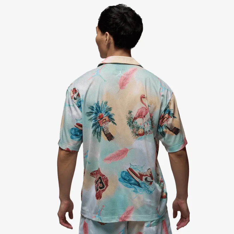 Camisa Air Jordan Printed Camo Top