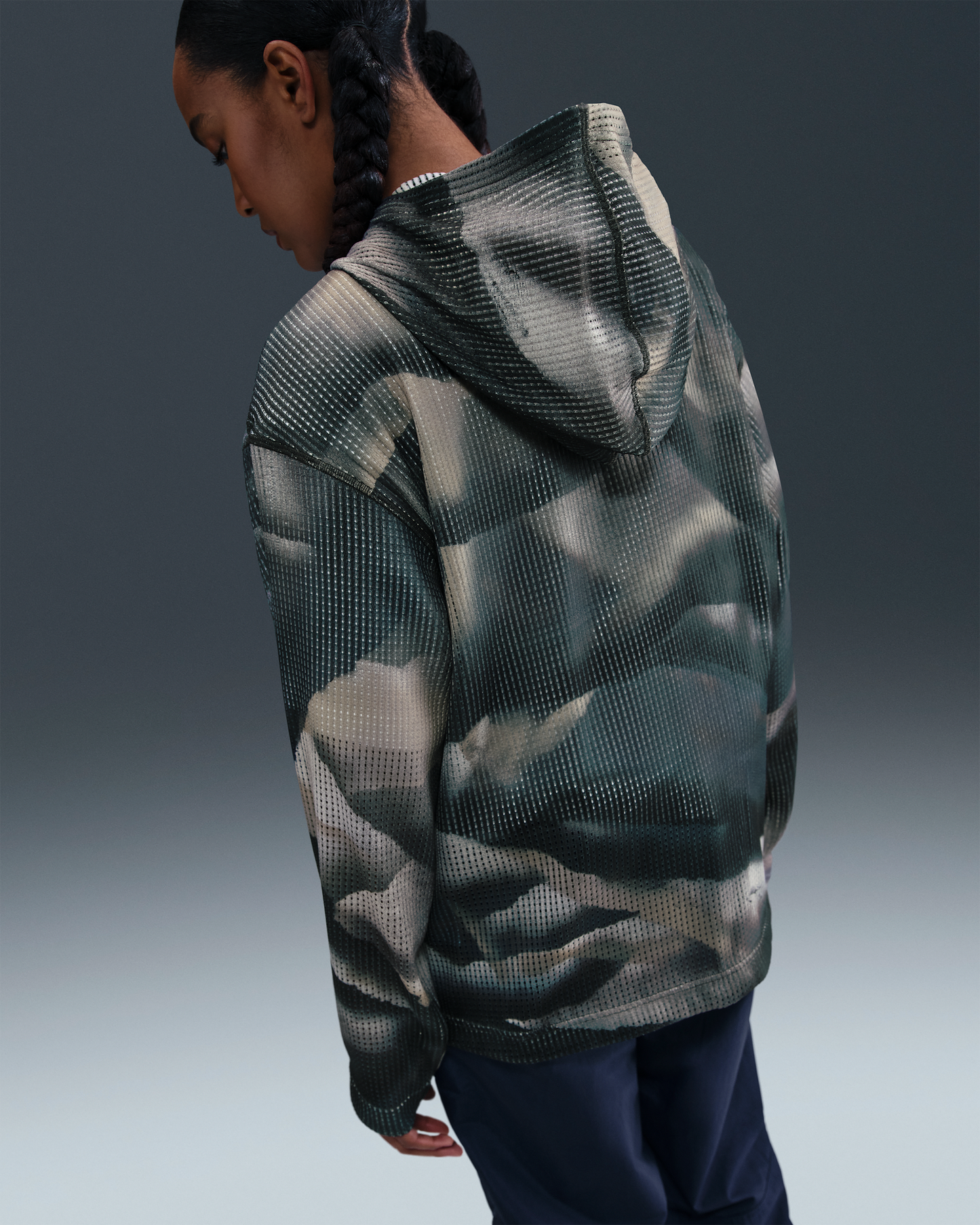 Hoodie Nike x Stüssy Ghillie All-Over Print