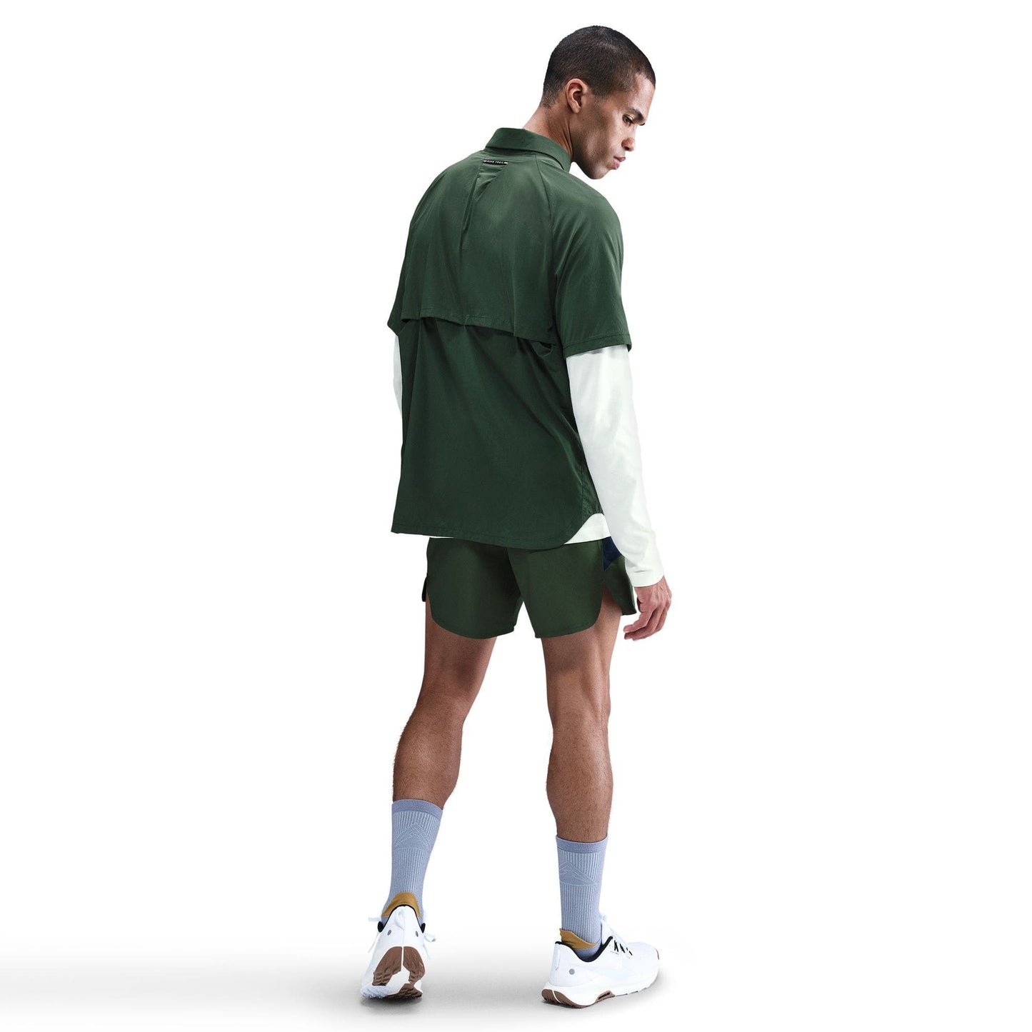 Camisa Nike Trail Running Button-Up