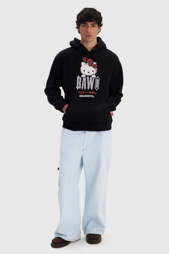 Moletom Baw x Hello Kitty Dark