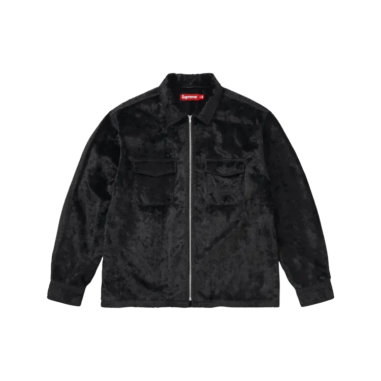 Jaqueta Supreme Faux Fur Zip Up