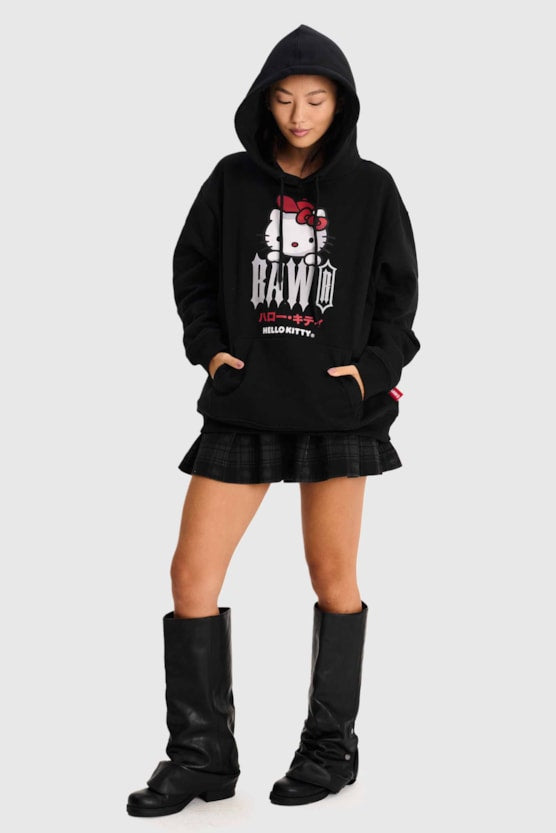 Moletom Baw x Hello Kitty Dark