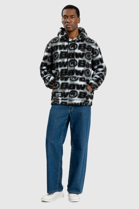Hoodie Baw Sherpa Half Tone
