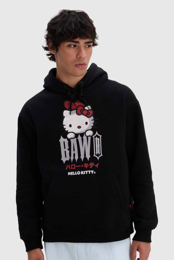 Moletom Baw x Hello Kitty Dark