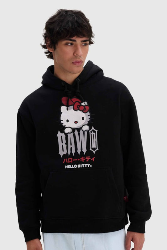 Moletom Baw x Hello Kitty Dark