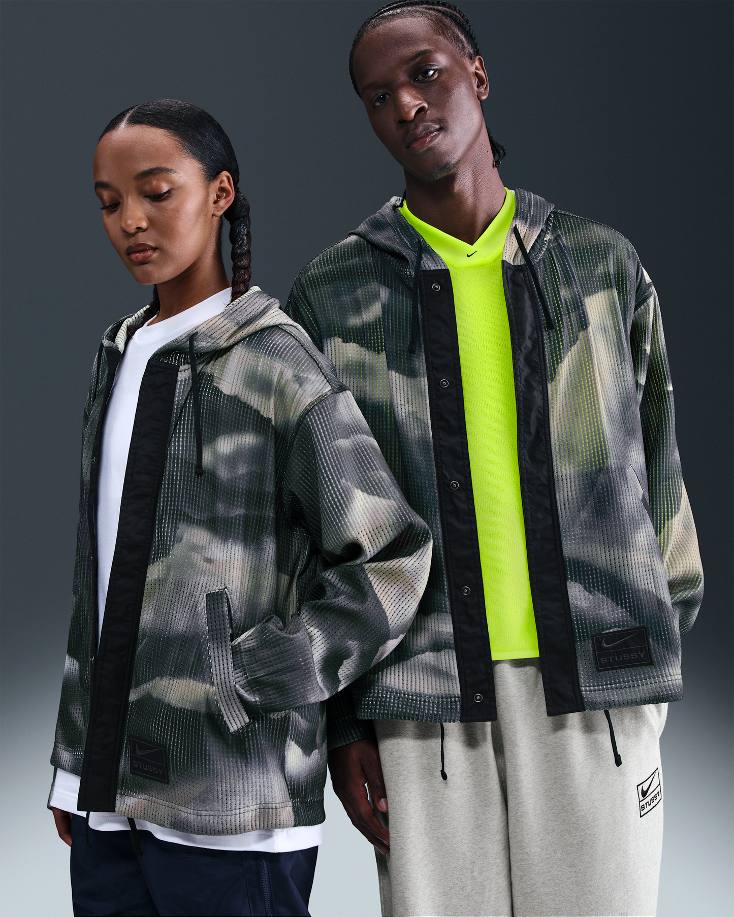 Hoodie Nike x Stüssy Ghillie All-Over Print