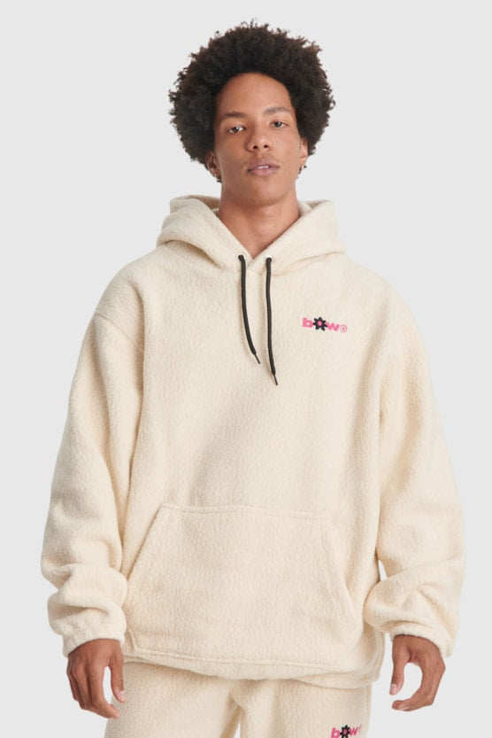 Moletom Baw Hoodie Sherpa Flower