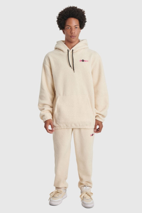 Moletom Baw Hoodie Sherpa Flower