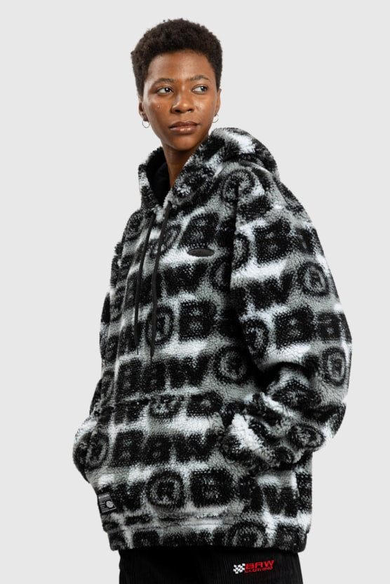 Hoodie Baw Sherpa Half Tone