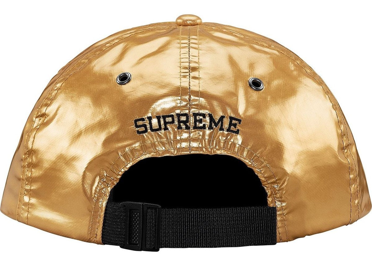 Boné TNF x Supreme Gold Metallic 6 Panel