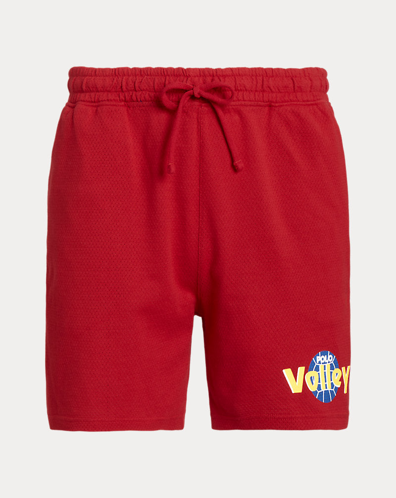 Shorts Polo Ralph Lauren Mesh Waffle-Knit Graphic