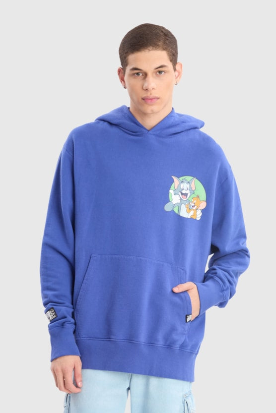 Moletom Baw x Tom & Jerry Oversized
