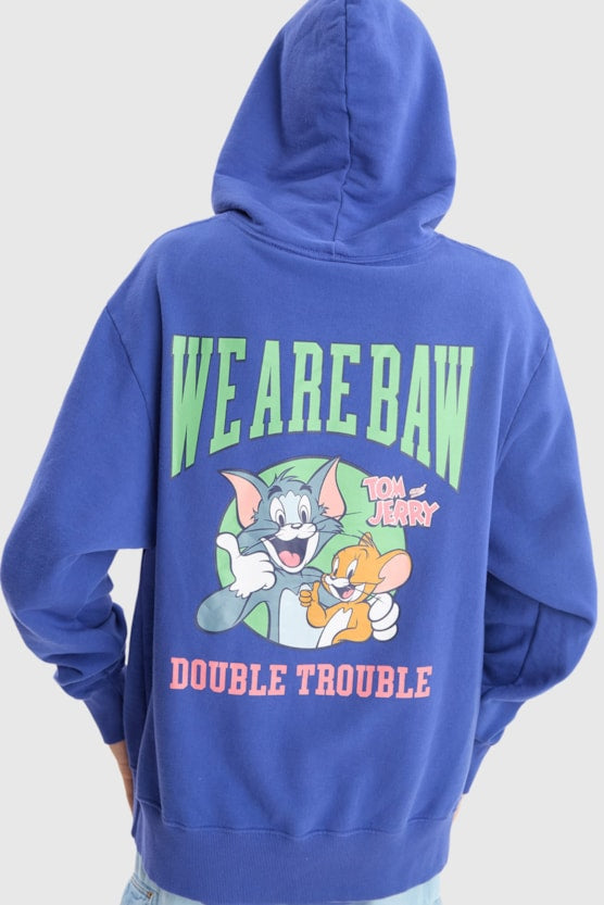Moletom Baw x Tom & Jerry Oversized