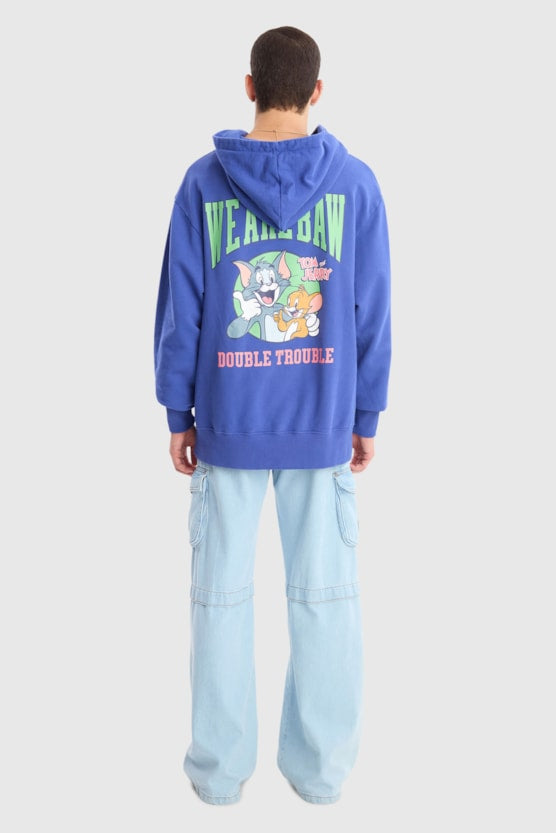 Moletom Baw x Tom & Jerry Oversized